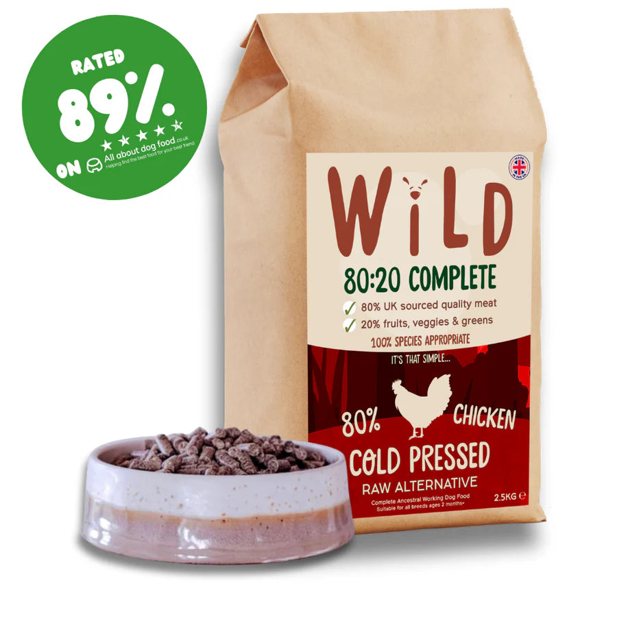 Chicken - 80/20 Cold-pressed Dry Dog Food