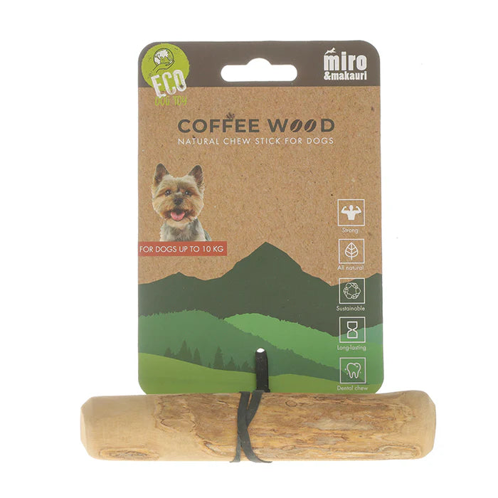 Coffee wood dog chew