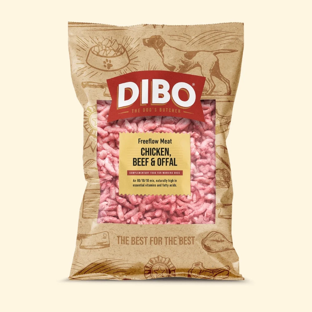 DIBO 80/10/10 Chicken Beef Offal   1kg