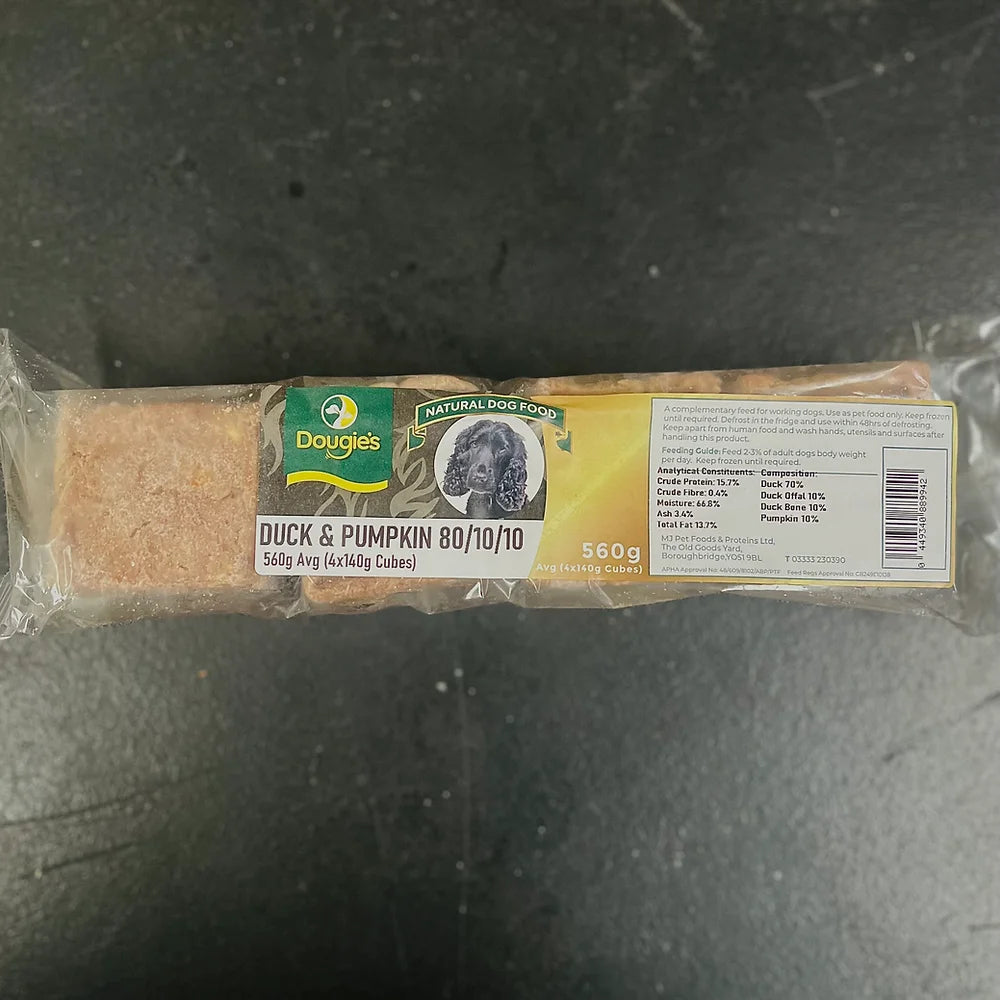 Dougie's Duck & Pumpkin Mince 560g