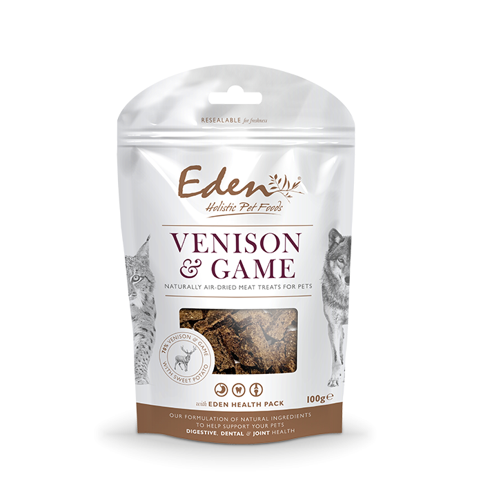 Eden Venison & Game Treats 100g