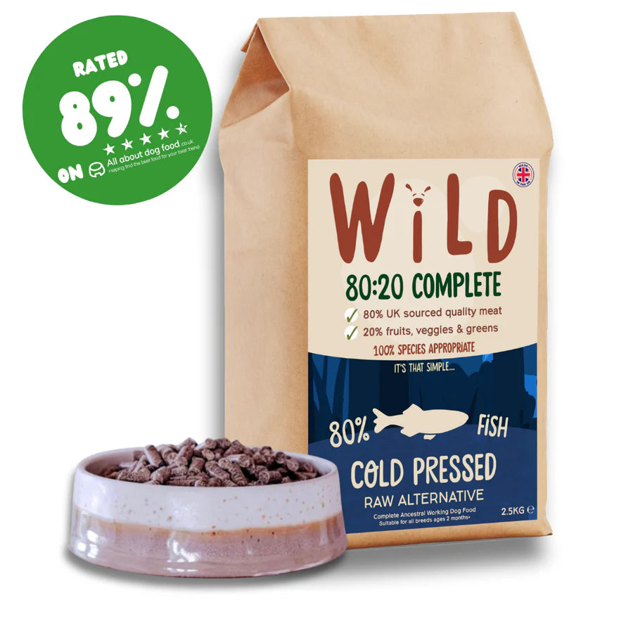 Fish - 80/20 Cold-pressed Dry Dog Food