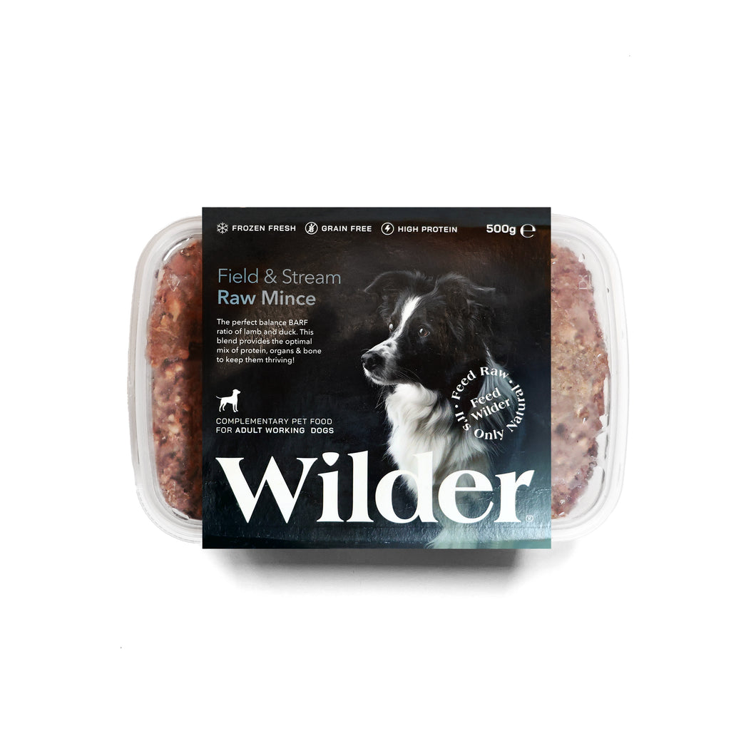 Wilder Field and Stream Raw Mince 1kg