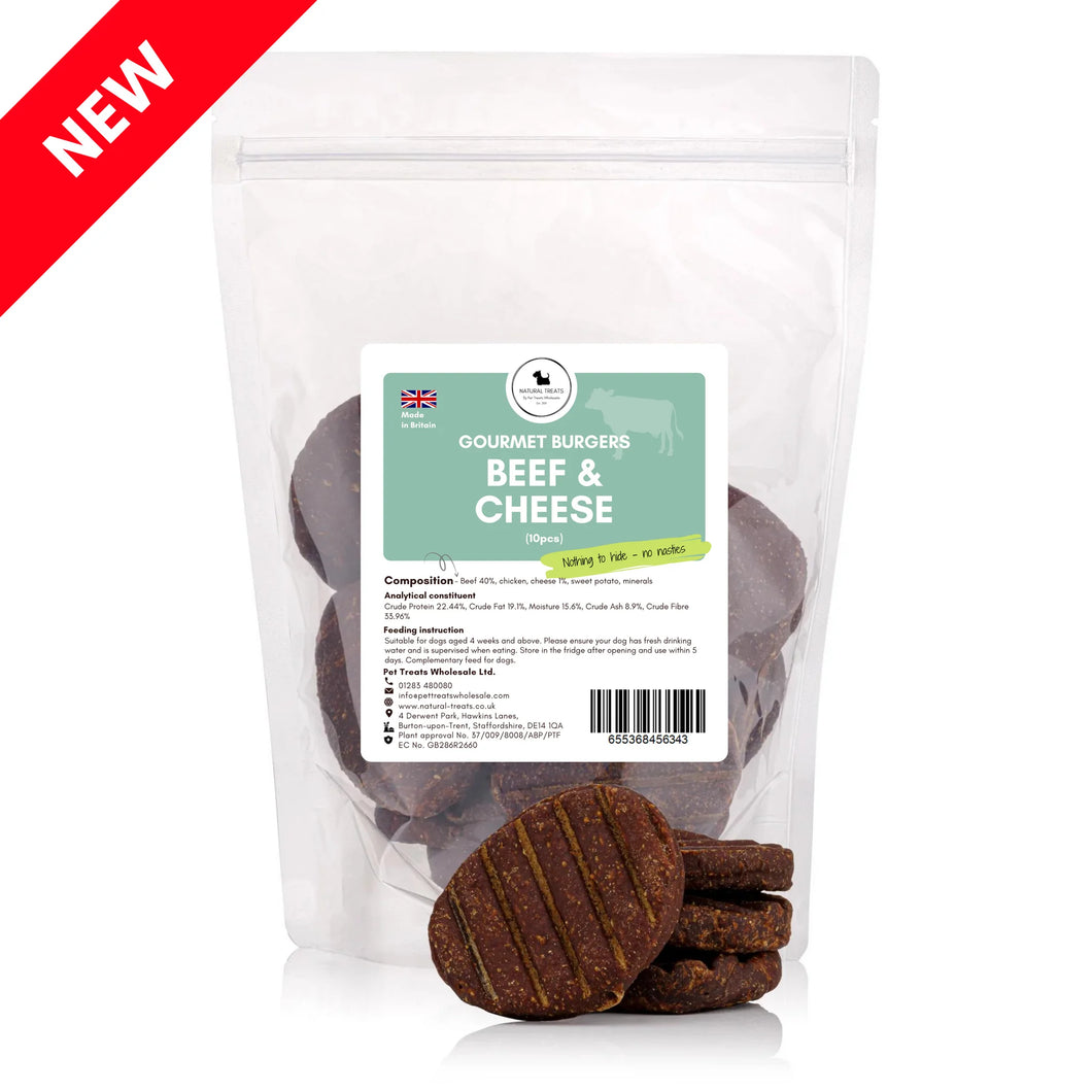 Gourmet Cheese Burgers 1kg