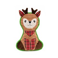 Great&Small Classic Christmas Tough Flat R'deer 30cm with Tartan Belly