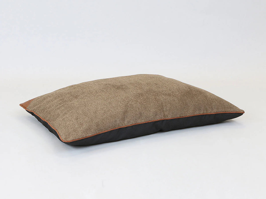 Holbury Orthopaedic Pillow Pet Bed - Espresso, Large