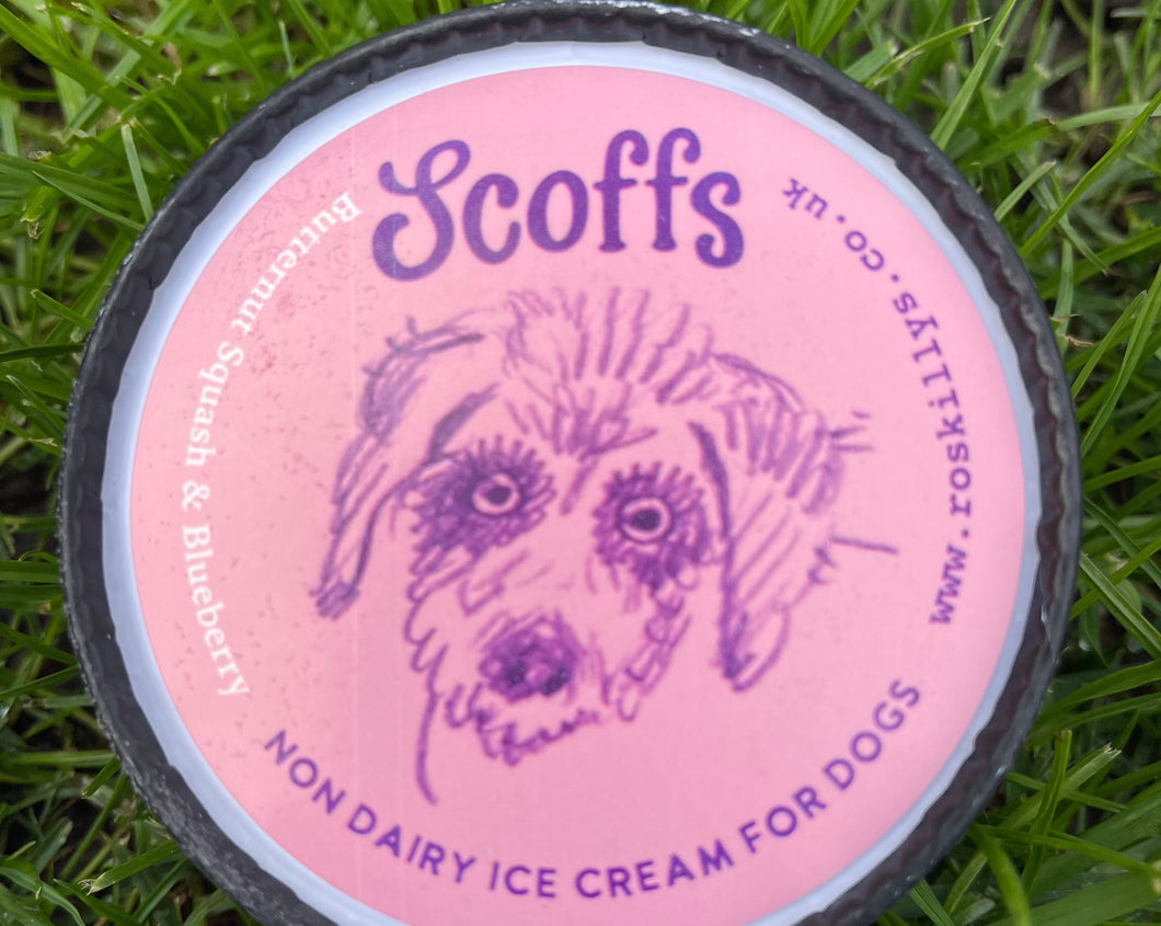Scoffs Butternut Squash & Blueberry Non Dairy Dog Ice Cream 120ml