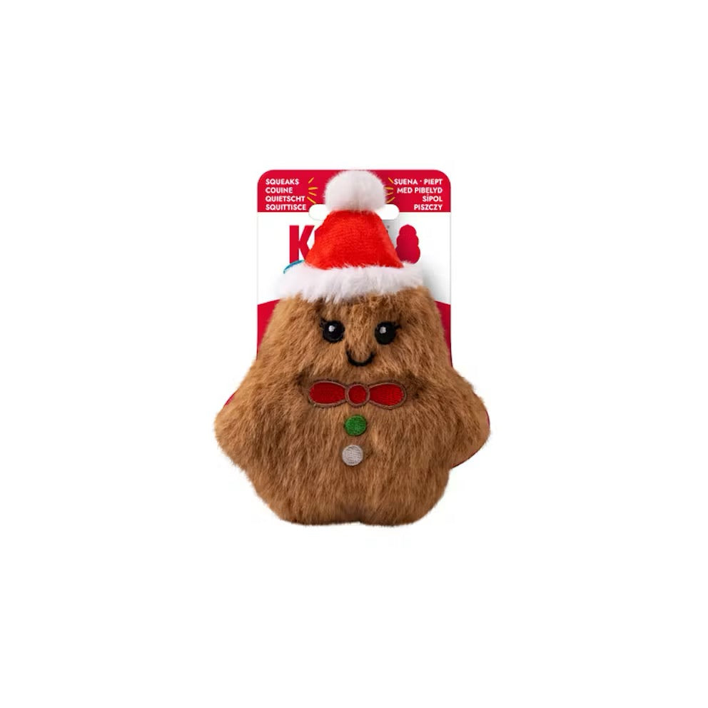 KONG Holiday Snuzzles Mini Gingerbread XS