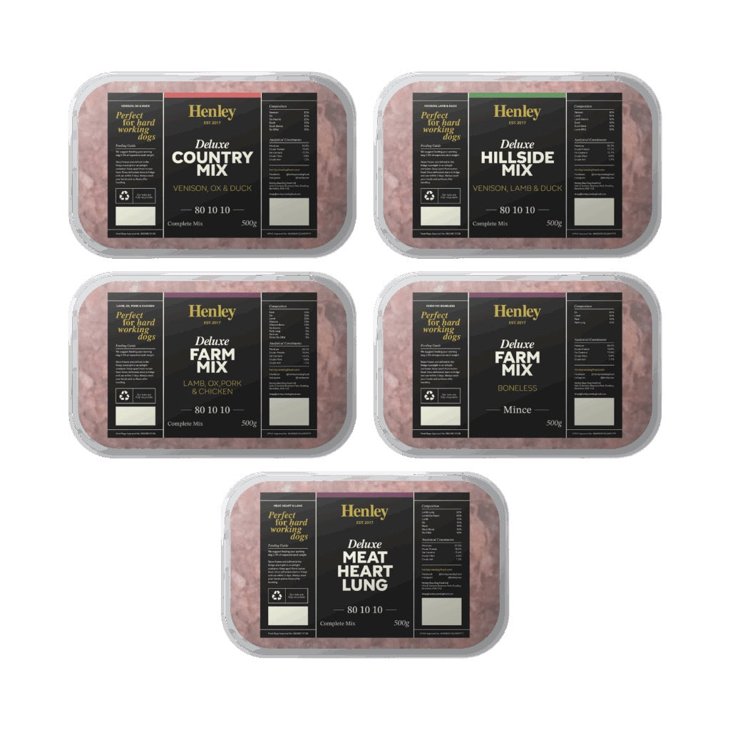 Henley Deluxe Mixed Box 10kg (20 x 500g)