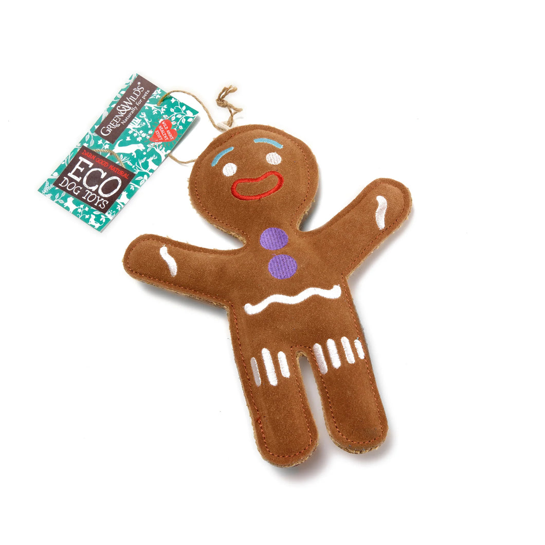 Green & Wilds Jean Genie the Gingerbread Person, Eco Toy