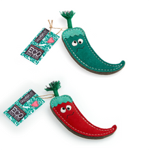 Load image into Gallery viewer, Juan the Jalapeno, Eco Dog Toy

