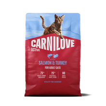 Load image into Gallery viewer, NEW ACTIVE SALMON &amp; TURKEY CAT FOOD

