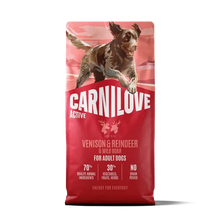Load image into Gallery viewer, NEW ACTIVE VENISON, REINDEER &amp; WILD BOAR DOG FOOD
