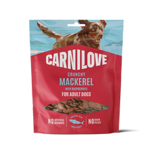 Load image into Gallery viewer, NEW MACKEREL WITH RASPBERRIES CRUNCHY DOG TREATS
