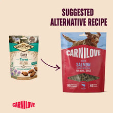 Load image into Gallery viewer, NEW SALMON ENRICHED WITH THYME SOFT DOG TREATS
