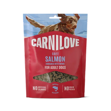 Load image into Gallery viewer, NEW SALMON ENRICHED WITH THYME SOFT DOG TREATS
