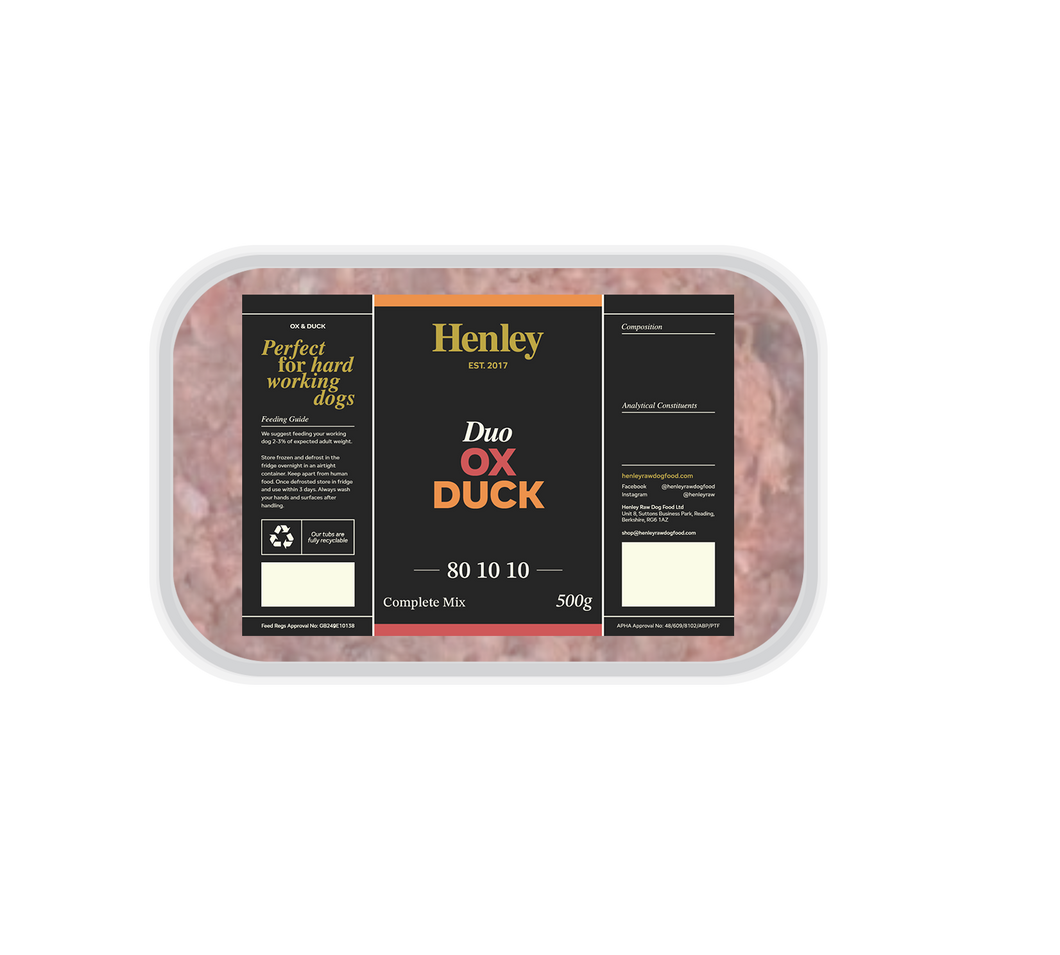 Duo Ox & Duck 80/10/10 500g