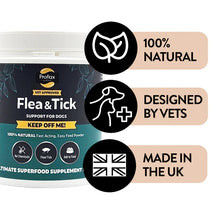 Load image into Gallery viewer, Natural Flea &amp; Tick Support for Dogs - Keep Off Me! Powder
