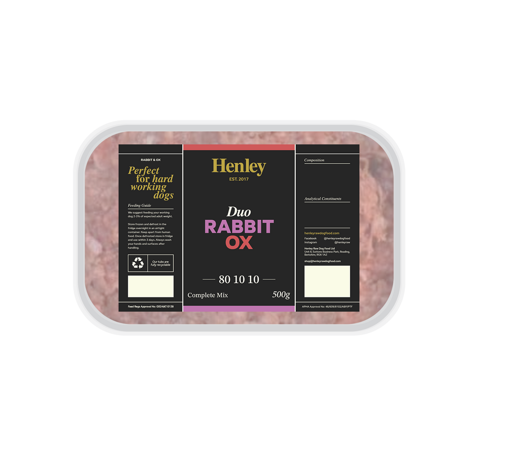 Duo Rabbit & Ox 80/10/10  500g