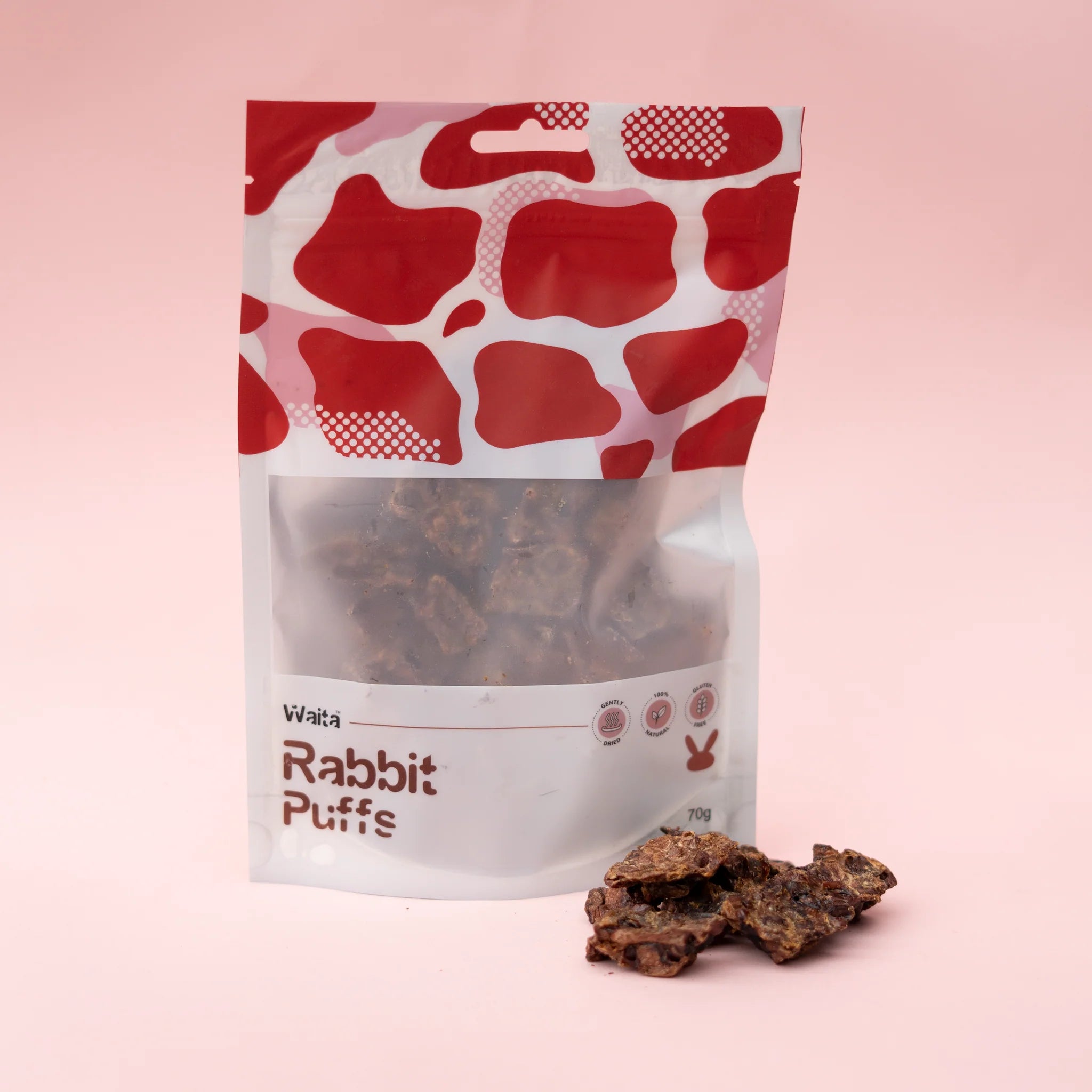 Waita Air Dried Rabbit Puffs 70g – Perfectly Pawsome