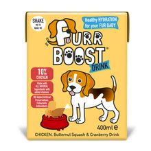 Load image into Gallery viewer, Furrboost Chicken, Butternut Squash and Cranberry | Carton | 400ml
