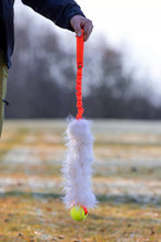 Load image into Gallery viewer, RAM SHEEPSKIN TUG WITH TENNIS BALL
