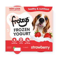 Load image into Gallery viewer, Frozzys Frozen Yogurt - Strawberry 4pk
