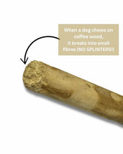 Load image into Gallery viewer, Coffee wood dog chew
