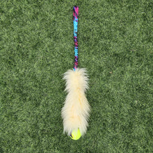 Load image into Gallery viewer, RAM SHEEPSKIN TUG WITH TENNIS BALL
