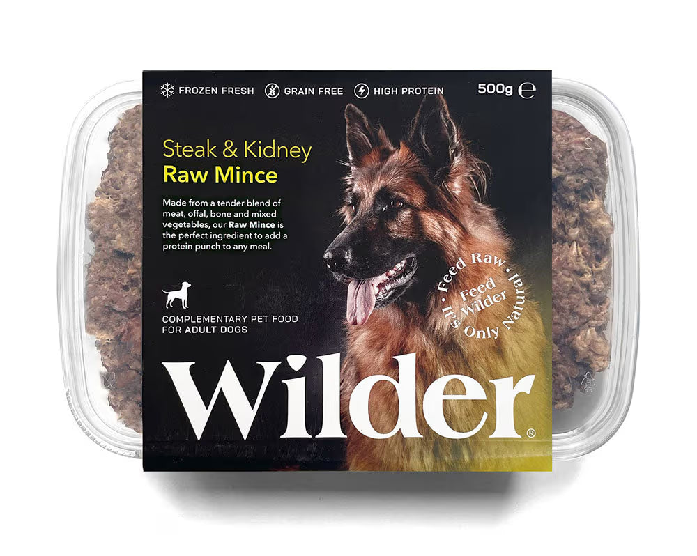 Wilder Steak and Kidney Boneless Raw Mince 1kg