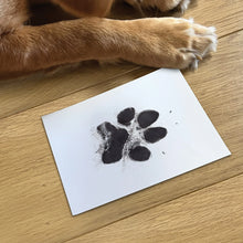 Load image into Gallery viewer, Pet Safe Non-toxic XL Paw Print Ink Pad Kit for Larger Paws
