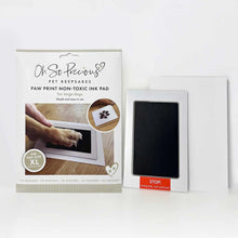 Load image into Gallery viewer, Pet Safe Non-toxic XL Paw Print Ink Pad Kit for Larger Paws
