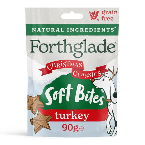 Christmas Classics Dog Treats With Turkey & Cranberry 90g