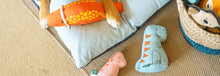 Load image into Gallery viewer, Triceratops Dinosaur Dog Toy
