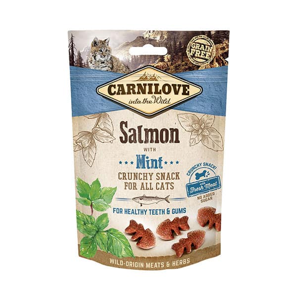 Carnilove Cat Treats Salmon with Mint 50g