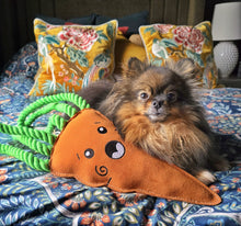 Load image into Gallery viewer, Carrot XL Dog and Horse Eco Toy
