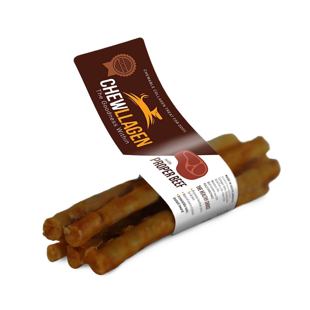 Chewllagen Beef Mini Roll 5x5in