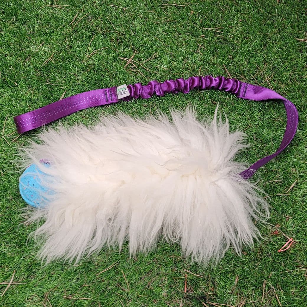 CHUCKIT! SHEEPSKIN CHASER TUG