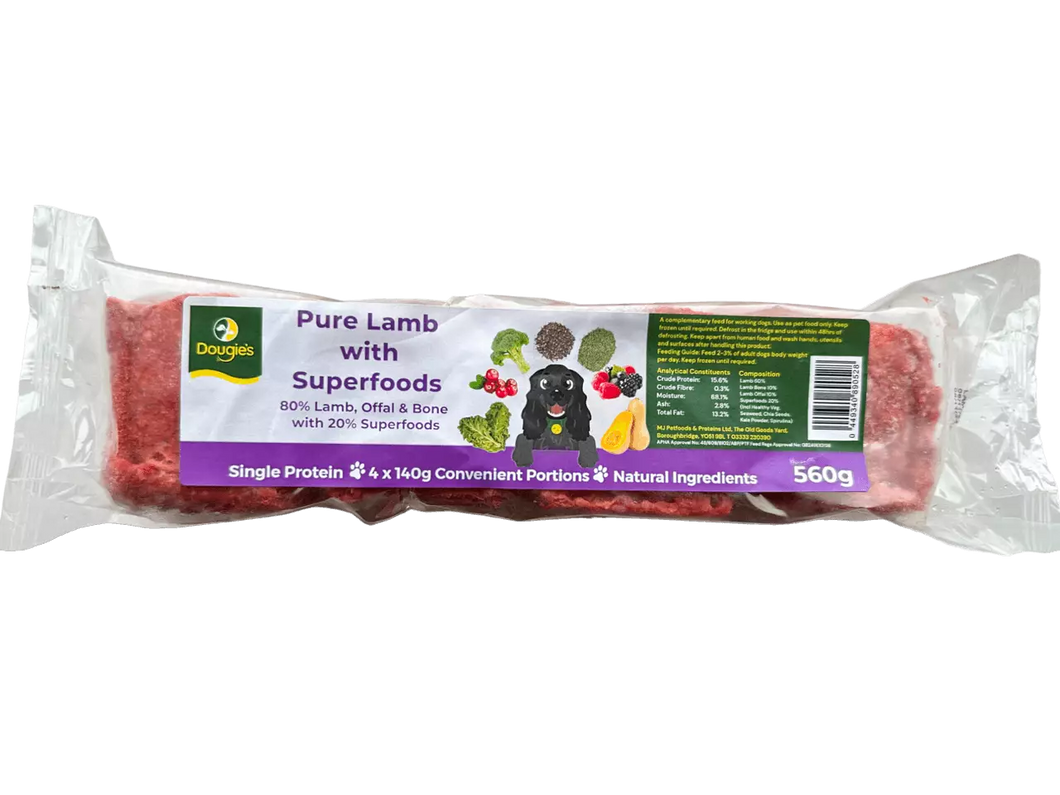 Dougie's Lamb Superfood 560g