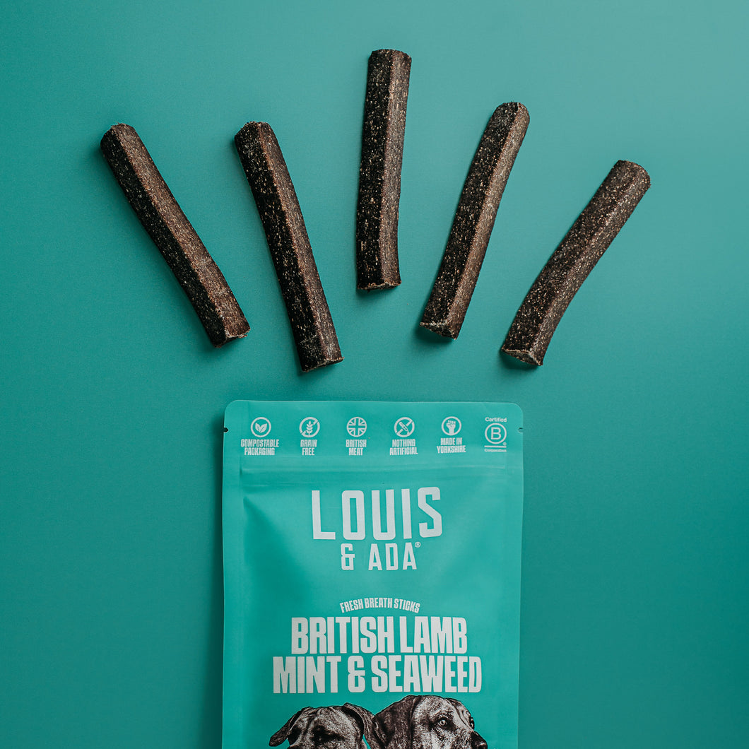 LAMB, MINT & KELP TREATS 5 pieces per pack