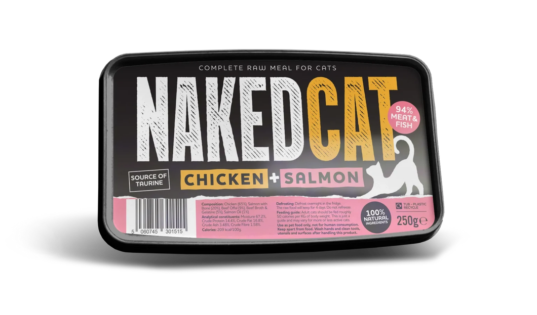 Naked Cat – Chicken & Salmon Complete 250g