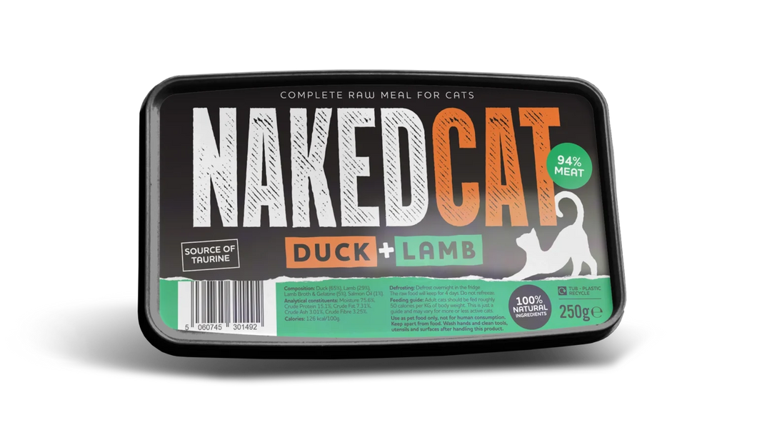 Naked Cat – Duck & Lamb Complete 250g