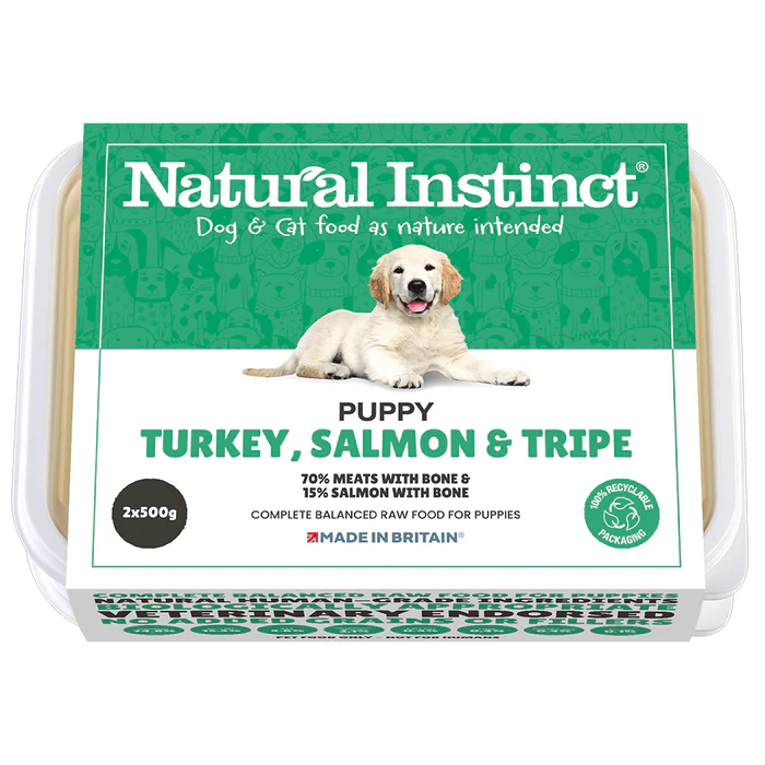 Puppy Turkey, Salmon and Tripe
