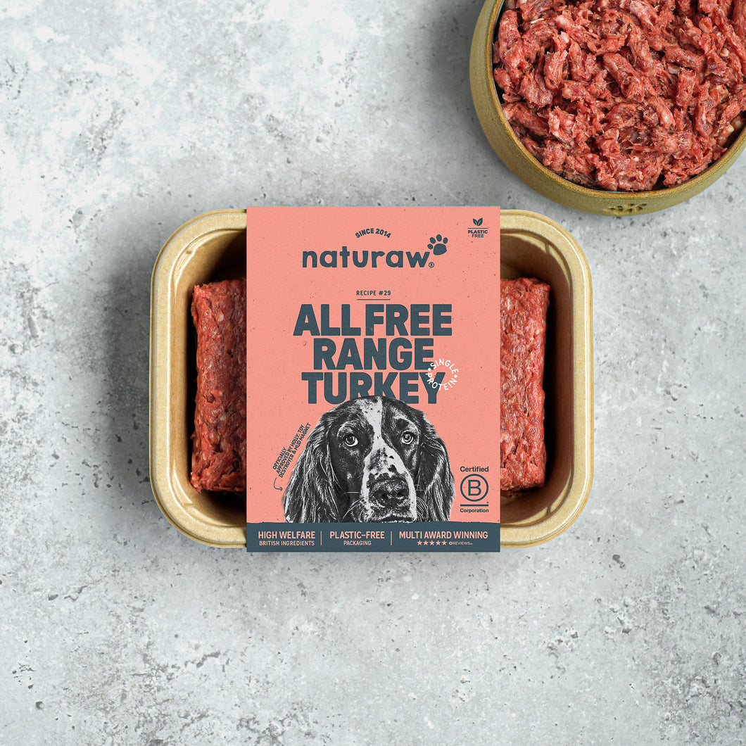 NATURAW ALL FREE RANGE TURKEY (500G)