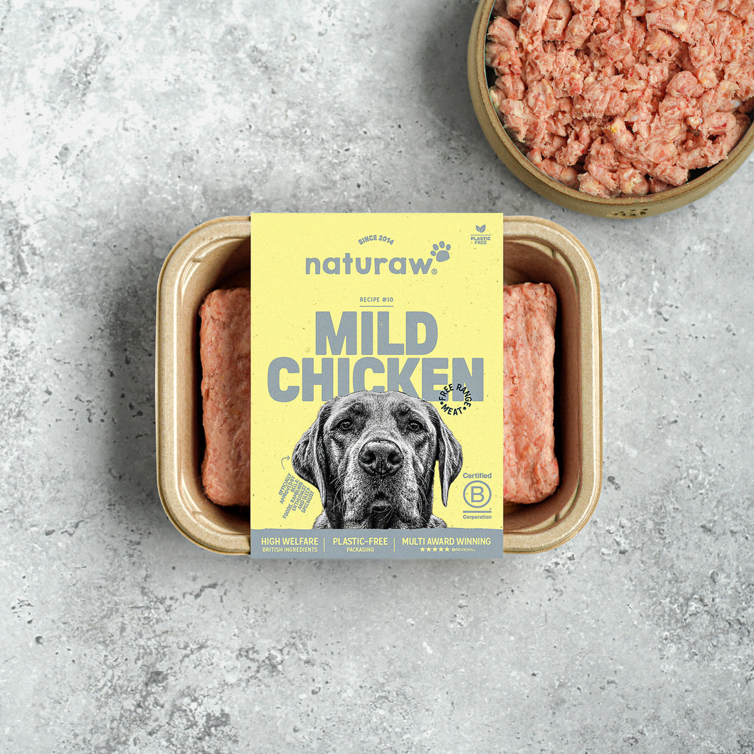 NATURAW MILD FREE RANGE CHICKEN (500G)