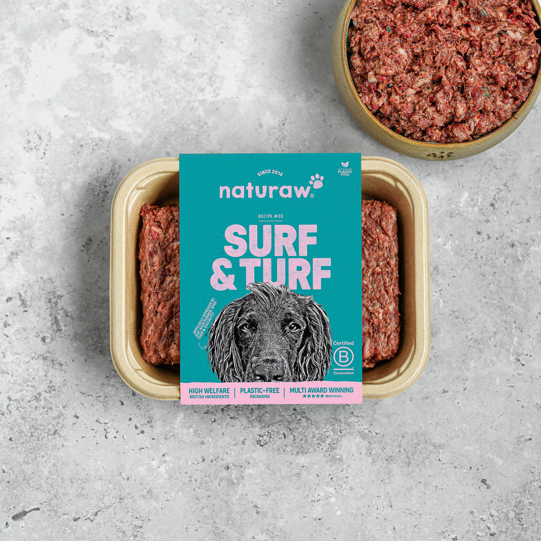 NATURAW SURF & TURF (500G)