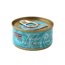 Load image into Gallery viewer, FINEST FISH4CATS TUNA FILLET WITH CRAB 70g
