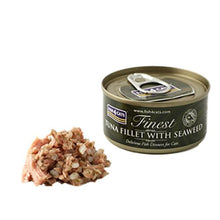 Load image into Gallery viewer, FINEST FISH4CATS TUNA FILLET WITH SEAWEED 70g
