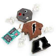 Load image into Gallery viewer, I AM A ROBOT, I WILL NOT HARM YOU, Eco Dog Toy
