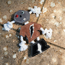 Load image into Gallery viewer, I AM A ROBOT, I WILL NOT HARM YOU, Eco Dog Toy
